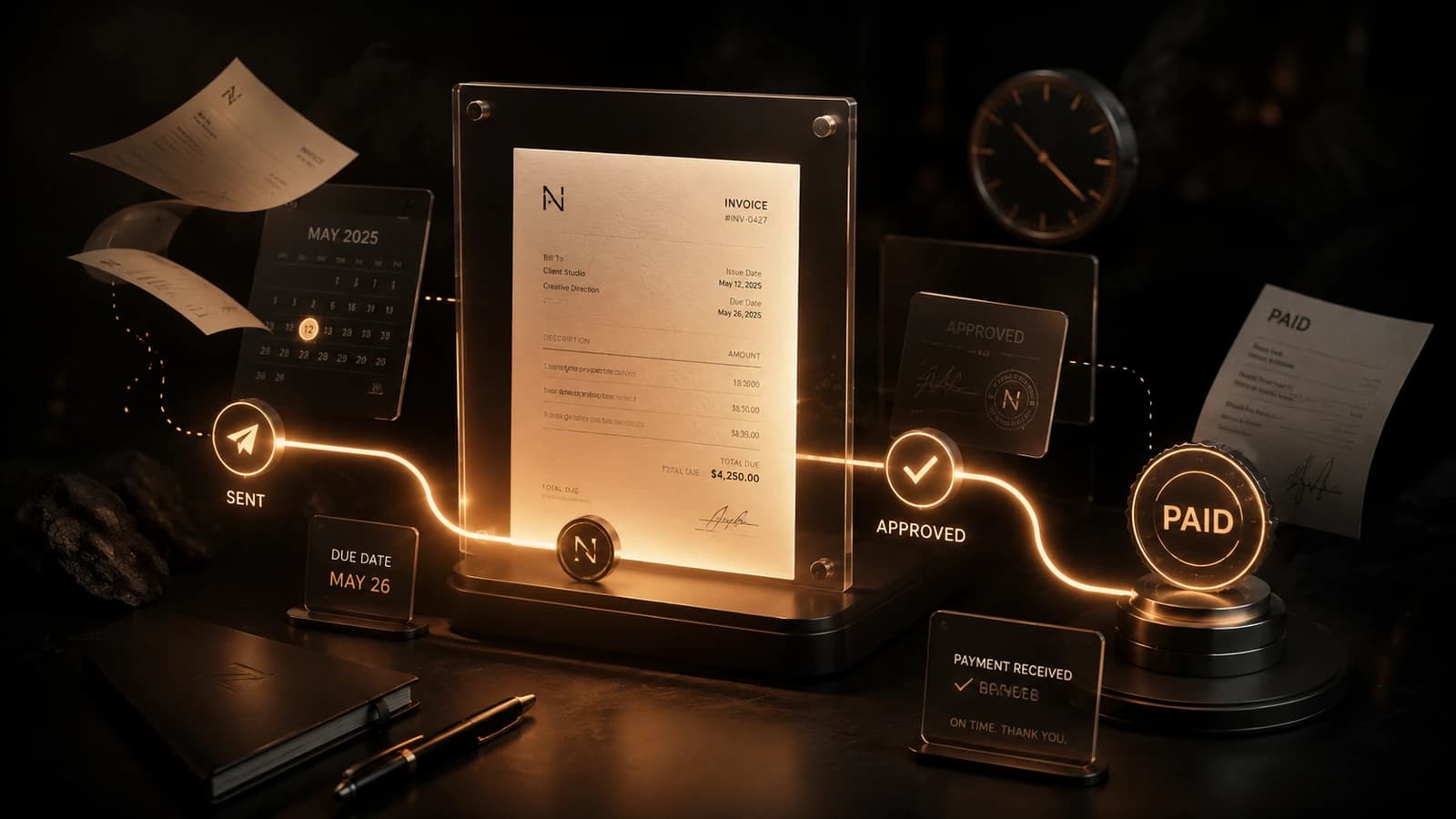 دليل المستقل للفوترة (والحصول على المدفوعات في وقتها)